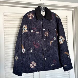 Scotch & Soda Navy Patterned Jacket